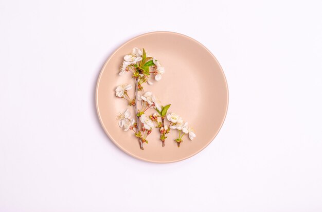 Farfurie cu preparat creativ